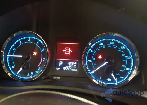 2017 Toyota Corolla Le из США, поврежденный, VIN 2T1BURHE2HC954400